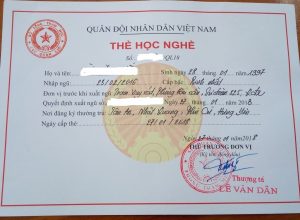 Giấy học nghề của bộ đội xuất ngũ là gì?